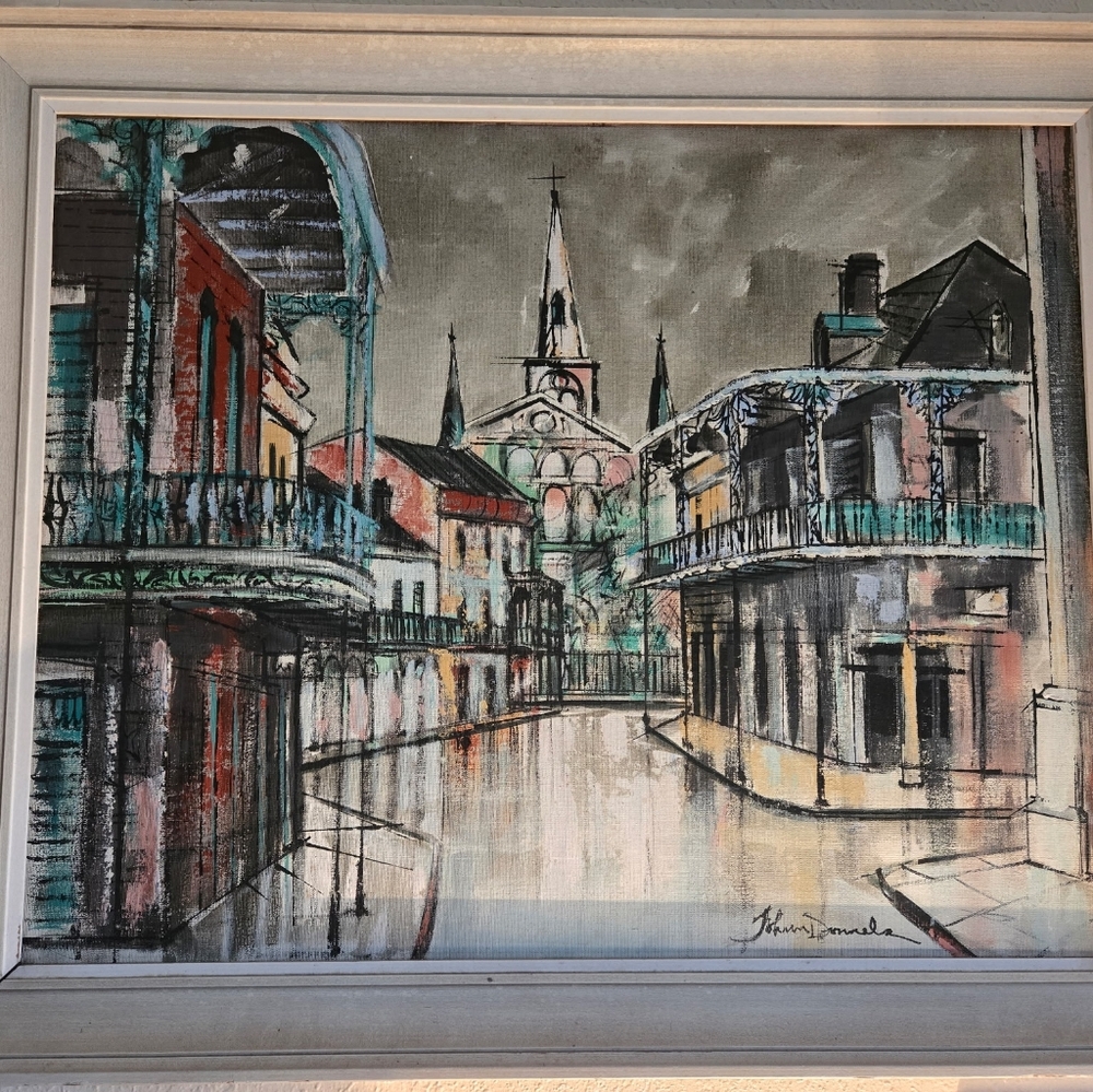 Charming Cityscape Art Print